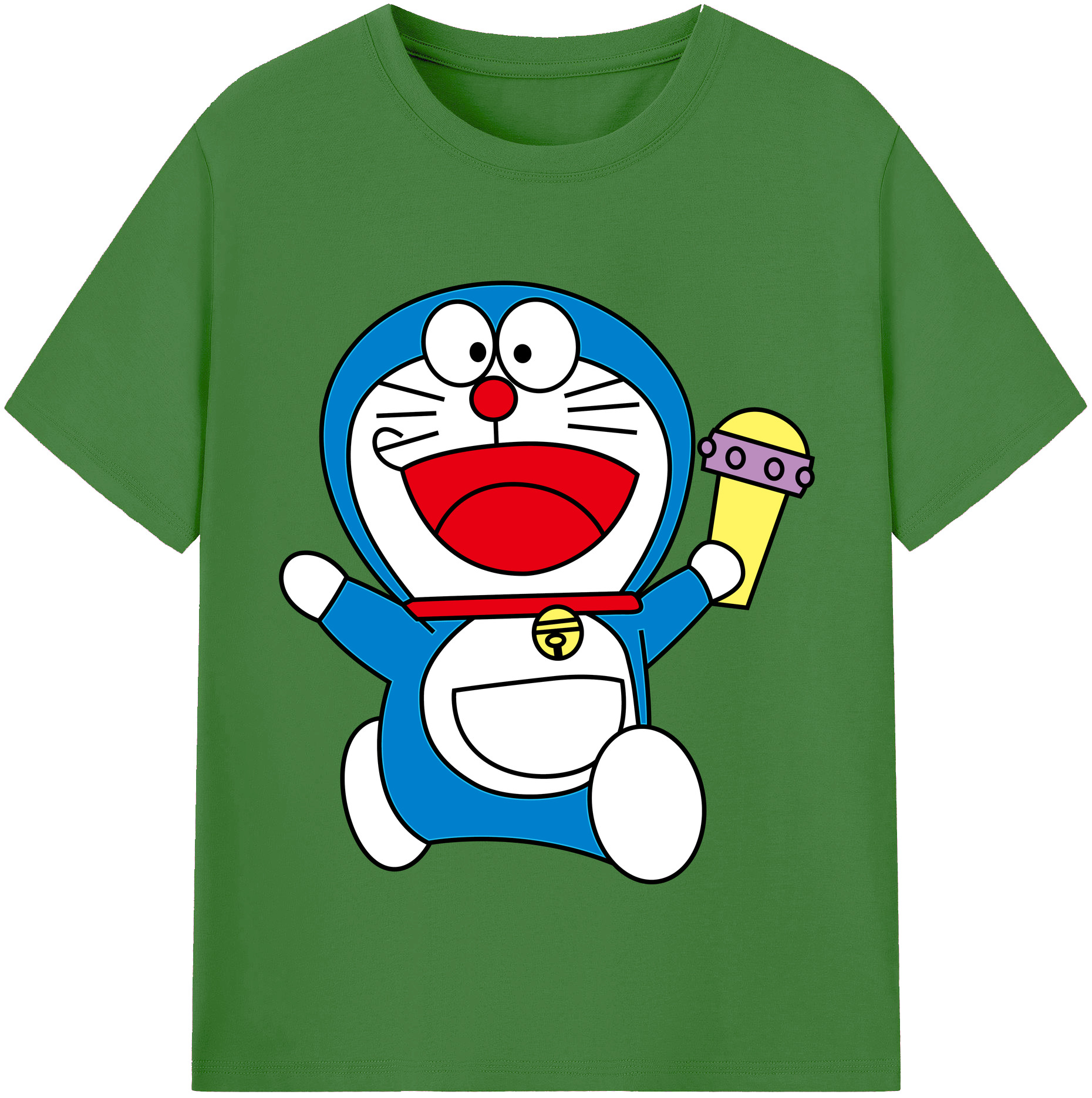 （画像用） ドラえもん Doraemon レディースカジュアルプリントTシャツ（綿100％）